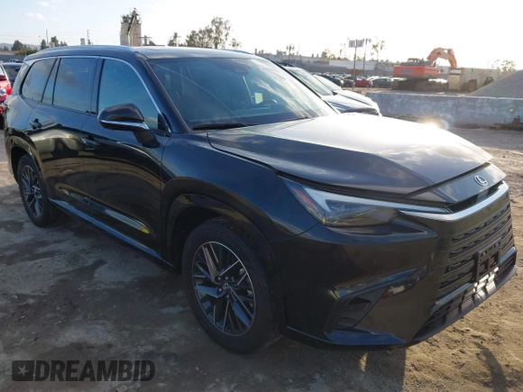 2024 Lexus TX 350 with VIN 5TDAAAA65RS007966, listed as a IAAI auction lot 41596283 with 35,782 mi miles and . Bid and sale history available at DreamBid. Image 1.