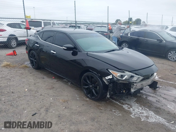 2017 Nissan Maxima SV with VIN 1N4AA6AP1HC445508, listed as a IAAI auction lot 40811202 with 105,072 mi miles and . Bid and sale history available at DreamBid. Image 1.