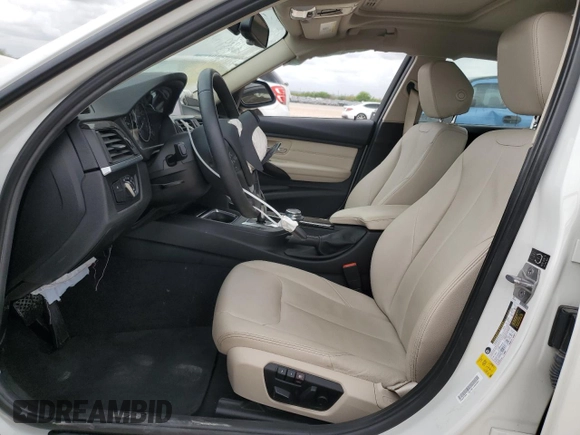 2015 BMW 3 Series 320i with VIN WBA3B1G55FNT64017, listed as a Copart auction lot 50807865 with 46,703 mi miles and Salvage Title. Bid and sale history available at carsss.com. Image 7.