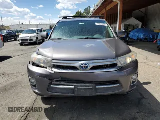 2013 Toyota Highlander Limited with VIN JTEDC3EHXD2012770, listed as a Copart auction lot 54064335 with 112,821 mi miles and Salvage title. Bid and sale history available at DreamBid. Image 5.