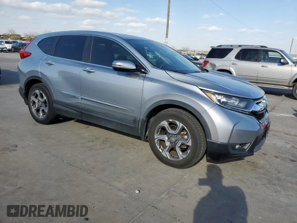 2018 Honda CR-V EX-L with VIN 7FARW1H87JE030013, listed as a Copart auction lot 49556135 with 24,794 mi miles and Clean Title. Bid and sale history available at DreamBid. Image 4.