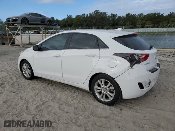 2013 Hyundai Elantra GT with VIN KMHD35LE5DU125664, listed as a Copart auction lot 76659154 with 0 mi miles and Non Repairable. Bid and sale history available at carsss.com. Image 2.