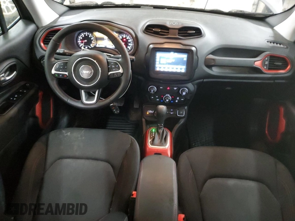 2020 Jeep Renegade Trailhawk with VIN ZACNJBC14LPL30285, listed as a Copart auction lot 54767445 with 36,851 mi miles and Salvage title. Bid and sale history available at DreamBid. Image 8.