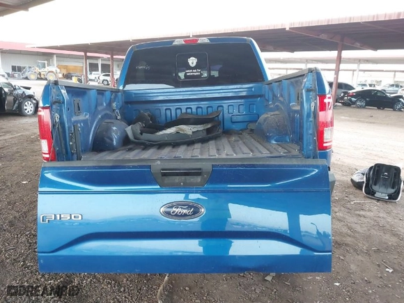 2017 Ford F-150 XL with VIN 1FTEW1EG1HKD33176, listed as a IAAI auction lot 41684857 with 106,983 mi miles. Bid and sale history available at carsss.com. Image 16.