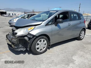 2014 Nissan Note S Plus with VIN 3N1CE2CP3EL369404, listed as a Copart auction lot 62787985 with 112,587 mi miles and Salvage title. Bid and sale history available at DreamBid. Image 1.