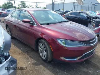 2015 Chrysler 200 Limited с VIN 1C3CCCAB0FN606047, выставлен на аукционе IAAI как лот 42558032 с пробегом 185 529 миль миль и . История ставок и продаж доступна на DreamBid. Изображение 1.