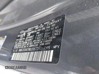 2021 Hyundai Tucson Value z VIN KM8J33A47MU396727, wystawiony jako IAAI lot #42033273 z przebiegiem 72 978 mil mil oraz . Historia ofert i sprzedaży dostępna na DreamBid. Obrazek 9.