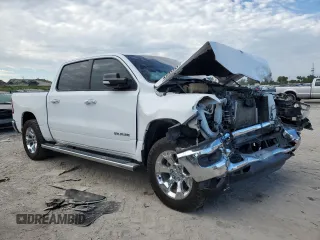 2020 Ram 1500 Big Horn with VIN 1C6SRFFMXLN298552, listed as a Copart auction lot 86169844 with 130,317 mi miles and Non Repairable. Bid and sale history available at carsss.com. Image 4.