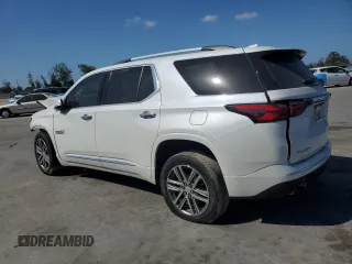 2022 Chevrolet Traverse High Country with VIN 1GNERNKW1NJ174405, listed as a Copart auction lot 55285865 with 257,205 mi miles and Non repairable. Bid and sale history available at DreamBid. Image 2.