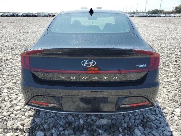 2022 Hyundai Sonata Hybrid SEL with VIN KMHL34JJ0NA043253, listed as a Copart auction lot 71843374 with 22,725 mi miles and Salvage Title. Bid and sale history available at carsss.com. Image 6.