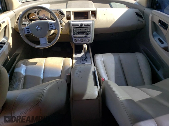 2004 Nissan Murano SE z VIN JN8AZ08W64W330932, wystawiony jako Copart lot #53781795 z przebiegiem 186 400 mil mil oraz Czysty tytuł • Clean title. Historia ofert i sprzedaży dostępna na DreamBid. Obrazek 8.