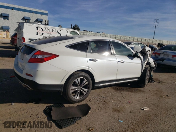 2015 Honda Crosstour EX-L z VIN 5J6TF2H57FL004443, wystawiony jako Copart lot #43272515 z przebiegiem Nie podano mil oraz Szkoda całkowita • Salvage title. Historia ofert i sprzedaży dostępna na DreamBid. Obrazek 3.
