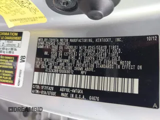 2013 Toyota Venza LE z VIN 4T3ZA3BB1DU069012, wystawiony jako IAAI lot #42033588 z przebiegiem 148 232 mil mil oraz . Historia ofert i sprzedaży dostępna na DreamBid. Obrazek 9.