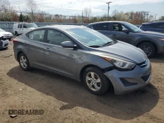 2014 Hyundai Elantra SE with VIN 5NPDH4AE9EH495336, listed as a Copart auction lot 54343835 with 156,603 mi miles and Salvage Title. Bid and sale history available at DreamBid. Image 4.