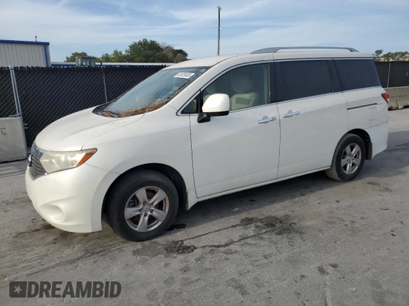 2015 Nissan Quest SV with VIN JN8AE2KP5F9130165, listed as a Copart auction lot 53928655 with 112,535 mi miles and Clean Title. Bid and sale history available at carsss.com. Image 1.