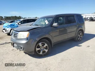 2012 Honda Pilot EX-L with VIN 5FNYF4H64CB035969, listed as a Copart auction lot 47295355 with 0 mi miles and Salvage Title. Bid and sale history available at carsss.com. Image 1.