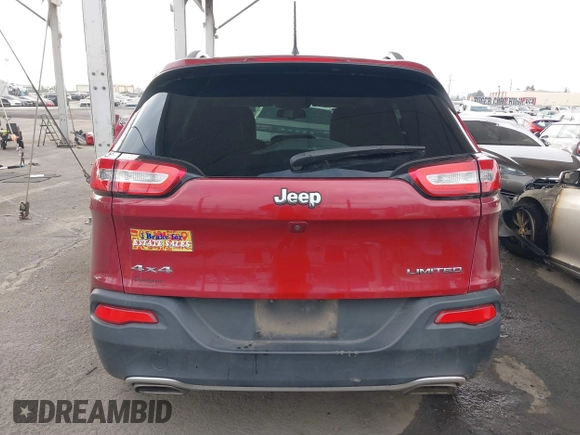 2017 Jeep Cherokee Limited с VIN 1C4PJMDSXHW582406, выставлен на аукционе IAAI как лот 41231312 с пробегом 73 696 миль миль и . История ставок и продаж доступна на DreamBid. Изображение 16.