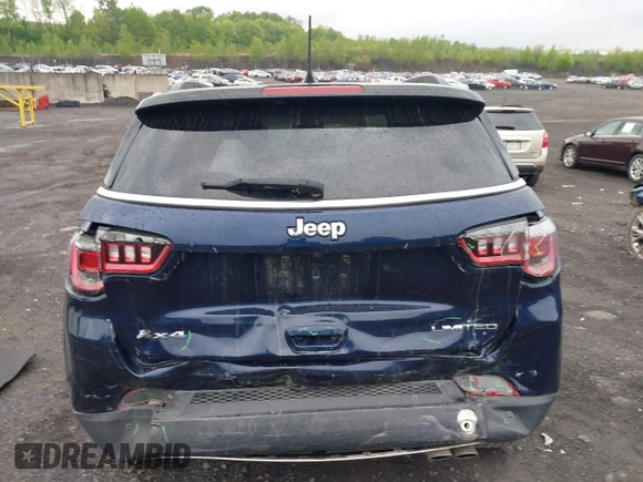 2020 Jeep Compass Limited z VIN 3C4NJDCB5LT238795, wystawiony jako IAAI lot #42236910 z przebiegiem 43 259 mil mil oraz . Historia ofert i sprzedaży dostępna na DreamBid. Obrazek 16.
