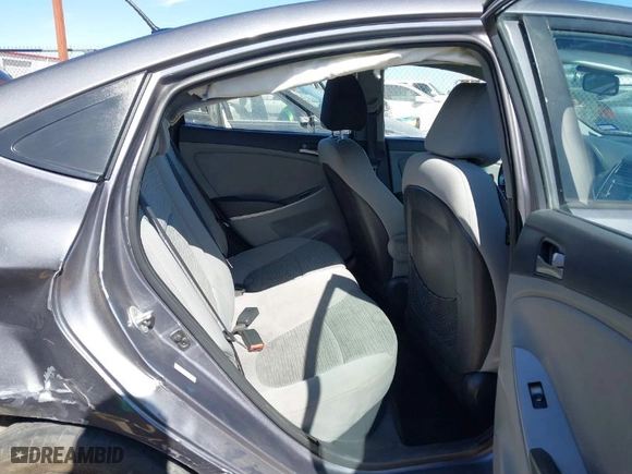 2016 Hyundai Accent SE with VIN KMHCT4AE1GU984828, listed as a IAAI auction lot 41647094 with 139,270 mi miles. Bid and sale history available at carsss.com. Image 8.