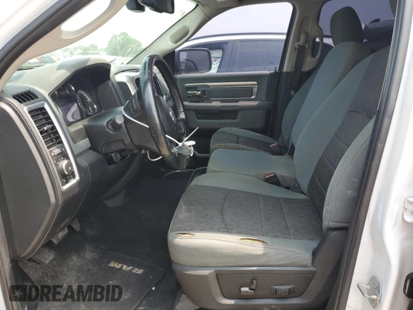 2018 Ram 1500 Big Horn with VIN 1C6RR7TT4JS183959, listed as a Copart auction lot 59863265 with 119,166 mi miles and Clean title. Bid and sale history available at DreamBid. Image 7.