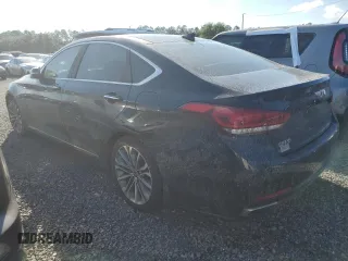 2016 Hyundai Genesis 3.8L with VIN KMHGN4JE9GU121528, listed as a Copart auction lot 73956134 with 0 mi miles and Non Repairable. Bid and sale history available at carsss.com. Image 2.
