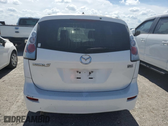 2006 Mazda 5 Sport with VIN JM1CR293760119748, listed as a Copart auction lot 75888904 with Not Provided miles and Salvage Title. Bid and sale history available at DreamBid. Image 6.