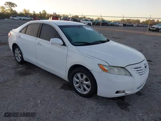 2009 Toyota Camry LE with VIN 4T1BK46K49U587100, listed as a IAAI auction lot 41796665 with 142,229 mi miles. Bid and sale history available at carsss.com. Image 1.