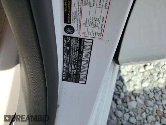 2021 Mercedes-Benz E 350 with VIN W1KZF8EBXMA922053, listed as a Copart auction lot 53785405 with 89,589 mi miles and Salvage Title. Bid and sale history available at DreamBid. Image 12.