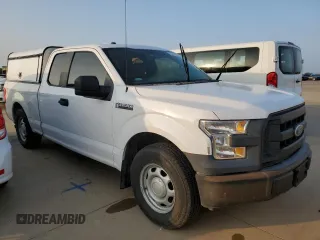 2017 Ford F-150 XL with VIN 1FTEX1C80HKE24030, listed as a Copart auction lot 48968435 with 175,104 mi miles and Clean Title. Bid and sale history available at carsss.com. Image 4.