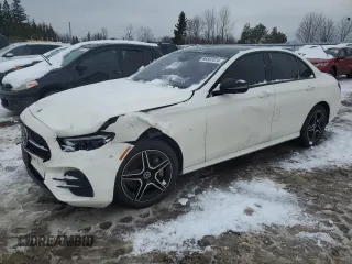 2021 Mercedes-Benz E-Class E 450 with VIN W1KZF5KB6MA947647, listed as a Copart auction lot 86587474 with 43,165 mi miles and Clean Title. Bid and sale history available at carsss.com. Image 1.