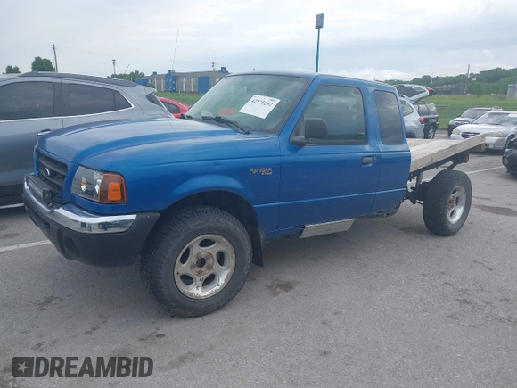 2001 Ford Ranger XL Fleet with VIN 1FTZR15E61TA25752, listed as a IAAI auction lot 42275292 with Not provided miles and . Bid and sale history available at DreamBid. Image 2.