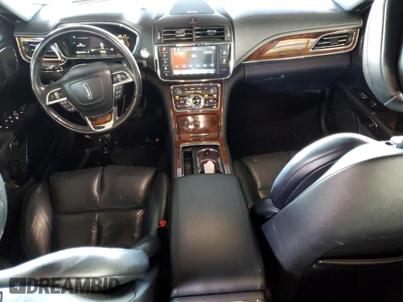 2019 Lincoln Continental Select with VIN 1LN6L9TKXK5607334, listed as a Copart auction lot 84897694 with 76,247 mi miles and Salvage Title. Bid and sale history available at carsss.com. Image 8.