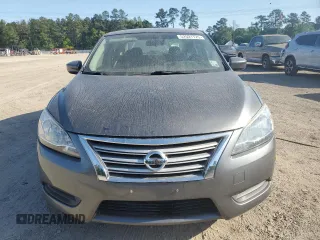 2015 Nissan Sentra SV with VIN 3N1AB7AP1FL689418, listed as a Copart auction lot 52521125 with 123,203 mi miles and Salvage Title. Bid and sale history available at carsss.com. Image 5.