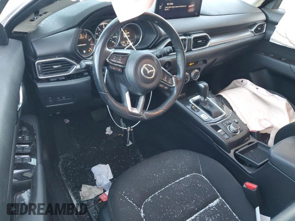 2023 Mazda CX-5 2.5 S with VIN JM3KFBAM6P0269481, listed as a Copart auction lot 87222194 with 21,070 mi miles and Salvage Title. Bid and sale history available at carsss.com. Image 8.