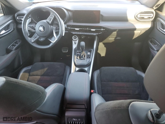 2024 Dodge Hornet R/T with VIN ZACPDFCW3R3A13488, listed as a Copart auction lot 83318464 with 3,689 mi miles and Salvage Title. Bid and sale history available at carsss.com. Image 8.
