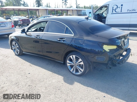 2019 Mercedes-Benz CLA 250 with VIN WDDSJ4GB9KN721403, listed as a IAAI auction lot 42233493 with 61,890 mi miles and . Bid and sale history available at DreamBid. Image 3.