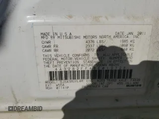 2011 Mitsubishi Galant FE z VIN 4A32B2FF4BE019728, wystawiony jako Copart lot #73040864 z przebiegiem 172 136 mil mil oraz Szkoda całkowita • Salvage title. Historia ofert i sprzedaży dostępna na DreamBid. Obrazek 13.