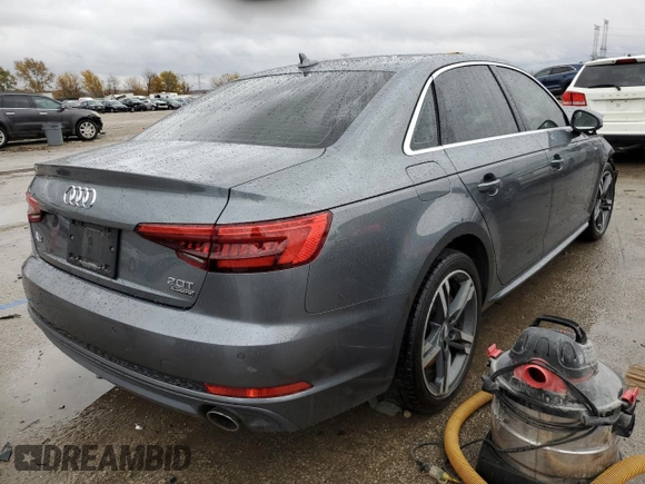 2017 Audi A4 Prestige with VIN WAUFNAF41HN052762, listed as a Copart auction lot 78366894 with 109,391 mi miles and Salvage Title. Bid and sale history available at carsss.com. Image 3.
