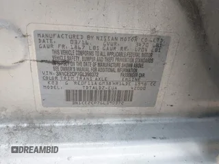 2016 Nissan Note SV with VIN 3N1CE2CP7GL390372, listed as a IAAI auction lot 42136485 with 126,056 mi miles and . Bid and sale history available at DreamBid. Image 9.