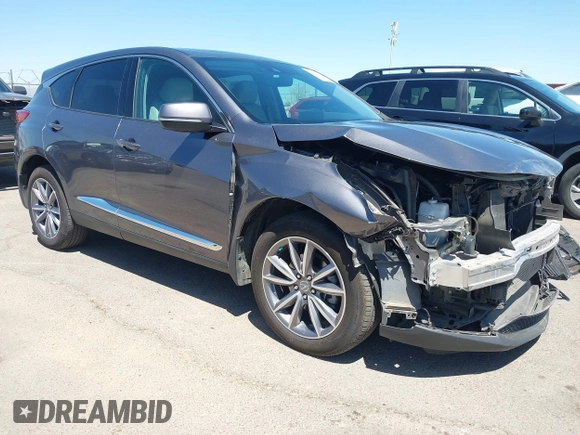 2019 Acura RDX w/Technology Pkg with VIN 5J8TC2H5XKL005340, listed as a IAAI auction lot 42098235 with 61,656 mi miles. Bid and sale history available at carsss.com. Image 1.