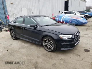 2018 Audi A3 Sedan Premium Plus with VIN WAUJ8GFFXJ1045764, listed as a Copart auction lot 47725344 with 44,943 mi miles. Bid and sale history available at carsss.com. Image 4.
