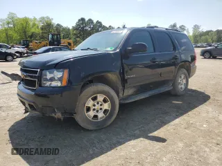 2013 Chevrolet Tahoe LT with VIN 1GNSKBE05DR352183, listed as a Copart auction lot 52289665 with 129,731 mi miles and Salvage Title. Bid and sale history available at DreamBid. Image 1.