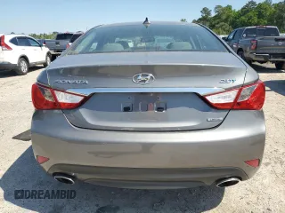 2014 Hyundai Sonata Limited with VIN 5NPEC4AB3EH844712, listed as a Copart auction lot 52318115 with 106,817 mi miles and Clean Title. Bid and sale history available at DreamBid. Image 6.