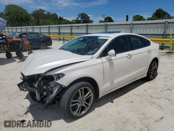2016 Ford Fusion Titanium with VIN 3FA6P0K93GR140514, listed as a Copart auction lot 63153755 with 109,072 mi miles and Salvage title. Bid and sale history available at DreamBid. Image 1.