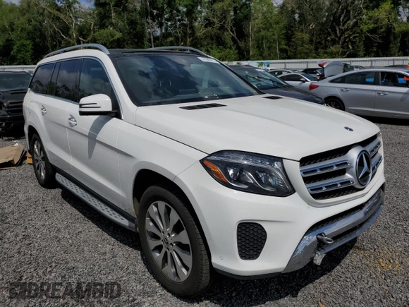 2019 Mercedes-Benz GLS with VIN 4JGDF6EE7KB231486, listed as a Copart auction lot 47985913 with 54,442 mi miles. Bid and sale history available at carsss.com. Image 4.