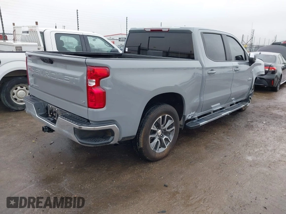 2024 Chevrolet Silverado 1500 LT with VIN 2GCPACEDXR1241672, listed as a IAAI auction lot 41429706 with Not Provided miles and . Bid and sale history available at DreamBid. Image 4.