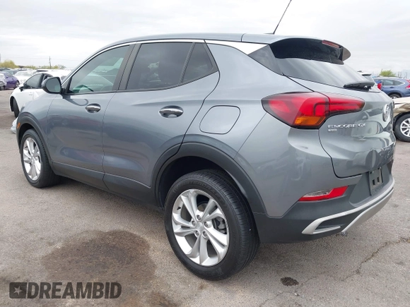 2022 Buick Encore GX Preferred with VIN KL4MMCSL8NB038063, listed as a IAAI auction lot 42194445 with 22,512 mi miles and . Bid and sale history available at DreamBid. Image 3.