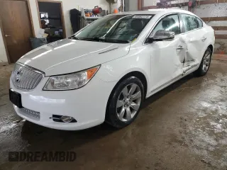 2012 Buick LaCrosse Premium 1 with VIN 1G4GD5E32CF217405, listed as a Copart auction lot 44862175 with 68,704 mi miles and Salvage Title. Bid and sale history available at carsss.com. Image 1.