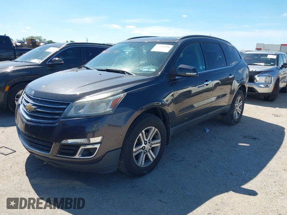 2015 Chevrolet Traverse LT with VIN 1GNKRHKDXFJ274152, listed as a IAAI auction lot 42215591 with 179,866 mi miles and . Bid and sale history available at DreamBid. Image 18.