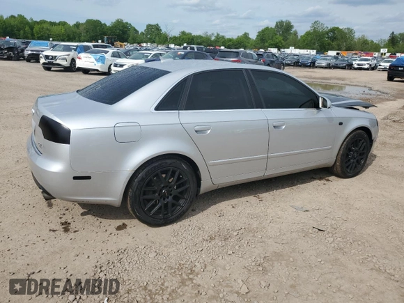2006 Audi A4 2.0T z VIN WAUDF78E36A241737, wystawiony jako Copart lot #58998955 z przebiegiem 108 056 mil mil oraz Szkoda całkowita • Salvage title. Historia ofert i sprzedaży dostępna na DreamBid. Obrazek 3.